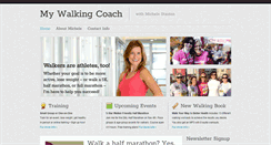 Desktop Screenshot of mywalkingcoach.com