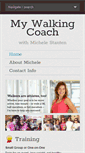 Mobile Screenshot of mywalkingcoach.com